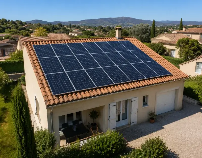 Prime à l'autoconsommation panneaux solaires Bruguières — aide financière de l'État